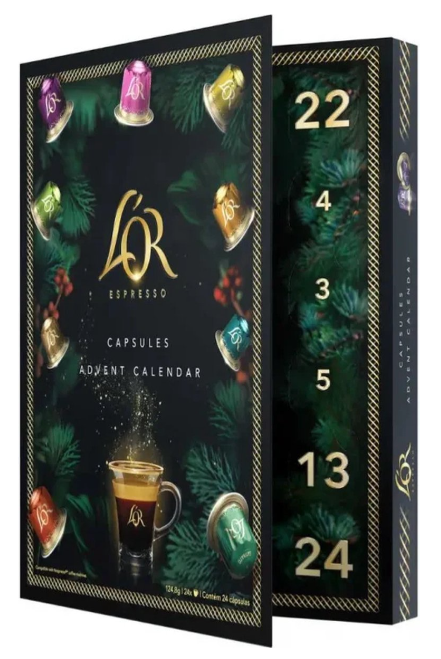 Koffie Adventskalender als Cadeau